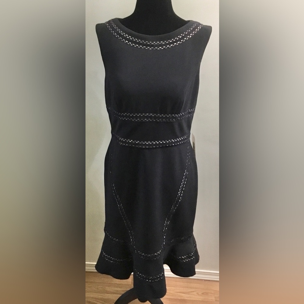 NWT JS Collections cut-out lined dress
